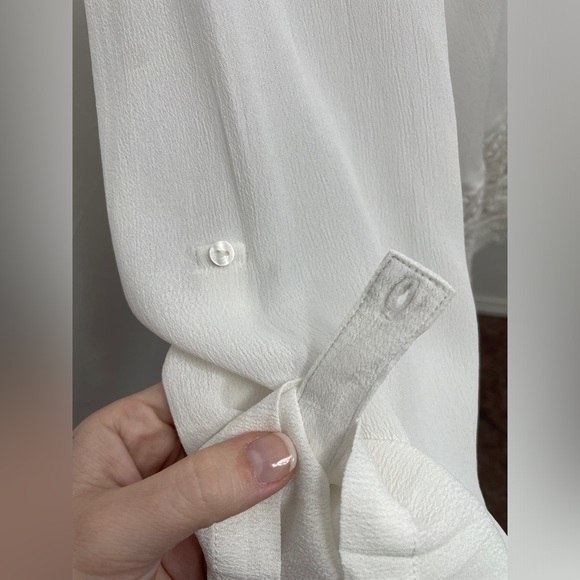 Karen Kane Lace Inset Top - Picture 6 of 8